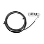Targus DEFCON Compact Serialized Combo Cable Lock, Black (ASP71GLX-S)~#|#~sp68650650_sc7