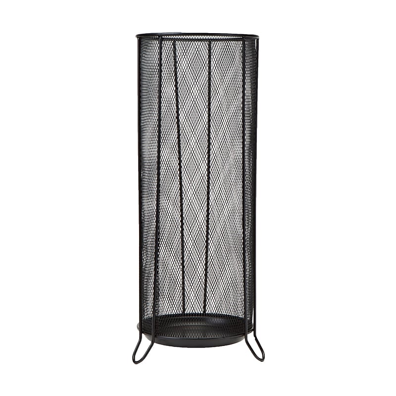 Mind Reader Metal Mesh Umbrella Holder, Black (UMBHMESH-BLK) image 1