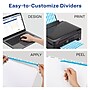 Avery Index Maker Plastic Dividers with Print & Apply Label Sheets, 5 Tabs, Multicolor, 5 Sets/Pack (12452)~#|#~sp68764738_sc7