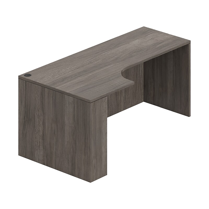 Offices To Go Superior 71" Credenza Desk Shell, Artisan Gray (TDSL7136CELAGL) image 1
