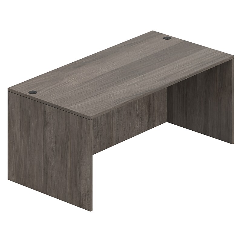 Offices To Go Superior 71" Credenza Desk Shell, Artisan Gray (TDSL7136DSAGL) image 1