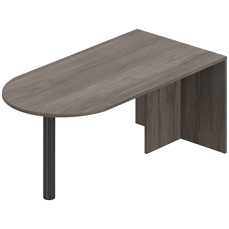 Offices To Go Superior 71" Full End Panel Desk, Artisan Gray (TDSL7136DI-AGL) image 1