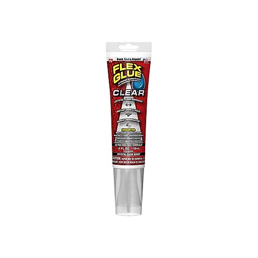 Flex Seal Flex Glue, 4 oz., Clear (GFSCLRR04) Staples