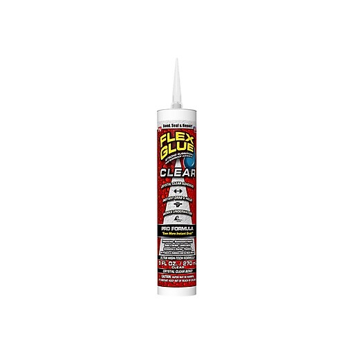Flex Seal Flex Glue, 9 oz. Clear (GFSCLRR09) Staples