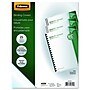 Fellowes Crystals Presentation Covers, 8-3/4" x 11-1/4", Clear, 25/Pack (52309)~#|#~sp68920154_sc7