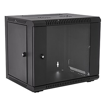 V7 9U Rack Wall Mount Cabinet Black (RMWC9UG450-1N)