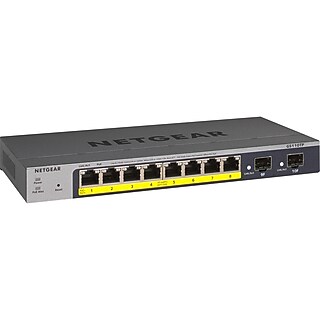 Netgear 8-Port Gigabit Ethernet Unmanaged Switch, Black/Gray