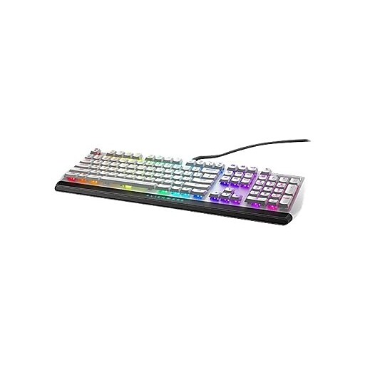 Shop Staples for Alienware AW510K Wired Gaming Keyboard, Lunar Light