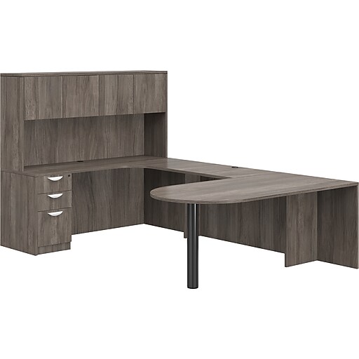 Shop Staples for Offices to go Superior 71" UShaped Desk with Hutch