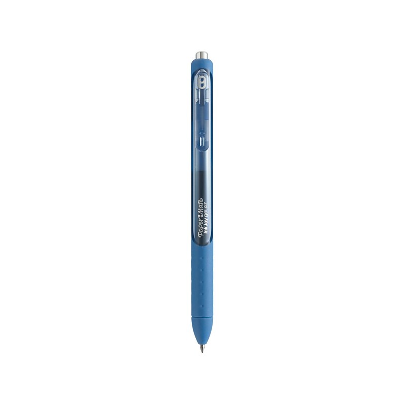 Paper Mate InkJoy Gel Retractable Pen, Medium Point, Dark Blue Ink (1953046) image 1