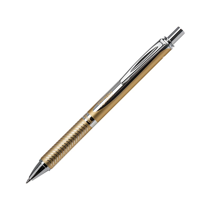 Pentel EnerGel Gel Pen, Medium Point, 0.7mm, Black Ink (BL407XBPA) image 1