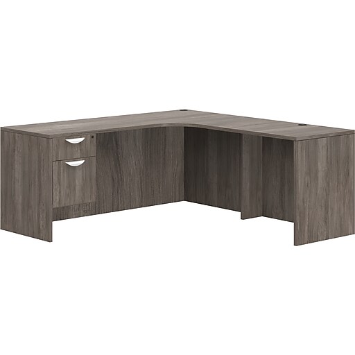 Offices To Go Superior 71" Corner Desk, Artisan Gray (TDOTG13AGL