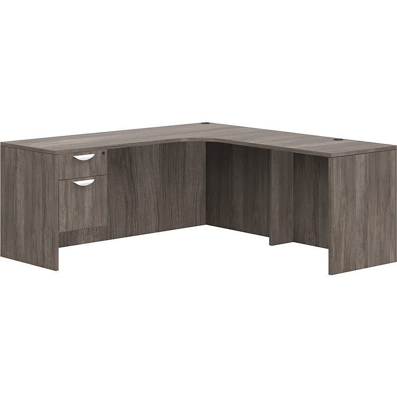 Offices To Go Superior 71" Corner Desk, Artisan Gray (TDOTG13-AGL) image 1