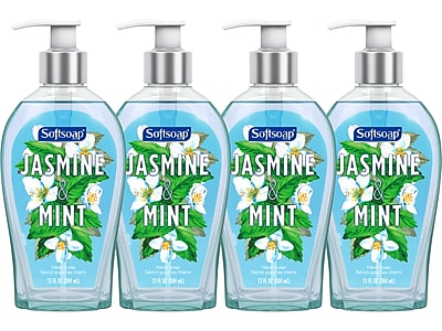 Softsoapsoftsoap Liquid Hand Soap Jasmine Mint 13 Oz 4 Carton Usa Dailymail