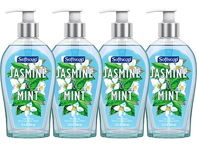 Softsoapsoftsoap Liquid Hand Soap Jasmine Mint 13 Oz 4 Carton Usa Dailymail