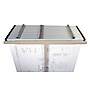 Brookside Design Metal Mobile File Cart with Lockable Wheels, Sand Beige (MVPC)~#|#~sp69185406_sc7