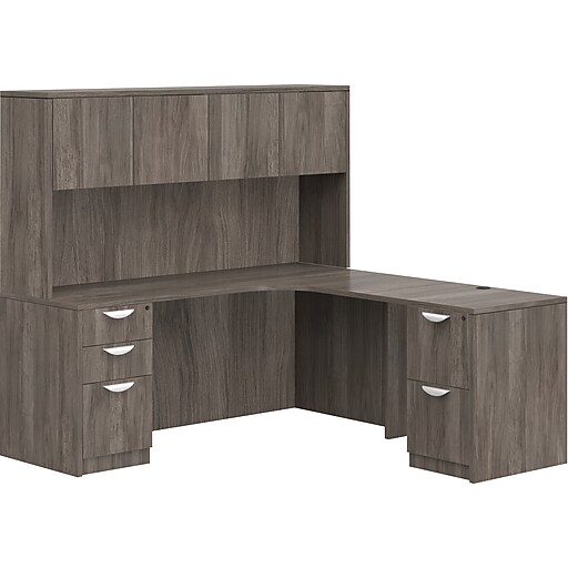 Shop Staples For Offices To Go Superior 71 Corner Desk With Hutch