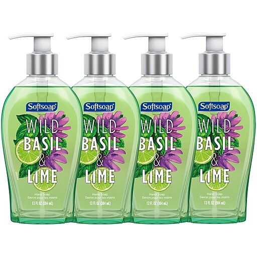 Shop Staples for Softsoap Liquid Hand Soap, Wild Basil & Lime, 13 Oz