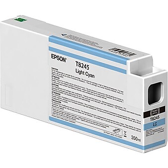 Epson T834 Light Cyan Standard Yield Ink Cartridge