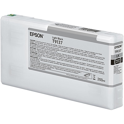 Epson T913 Light Black Standard Yield Ink Cartridge (T913700) Sansujyuku sansujyuku.com