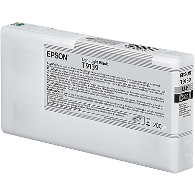 Epson T913 Light Black Standard Yield Ink Cartridge (T913900) Sansujyuku sansujyuku.com