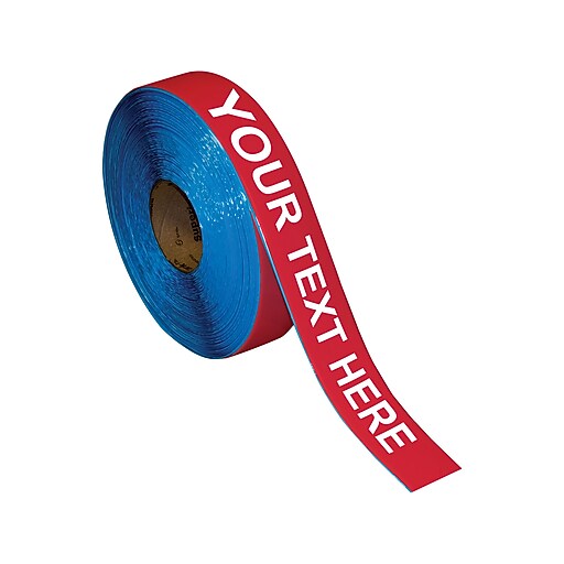 Shop Staples for StopPainting Custom Floor Tape, 2" x 33.33 Yds