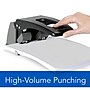 Swingline High Capacity 2-Hole Punch, 100 Sheet Capacity, Black/Gray (A7074190)~#|#~sp69764694_sc7
