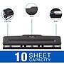 Swingline Light Duty Desktop Adjustable Hole Punch, 10 Sheet Capacity, Black (74015)~#|#~sp69765053_sc7