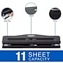 Swingline Commercial Desktop Adjustable Hole Punch, 11 Sheet Capacity, Black (74020)~#|#~sp69765062_sc7