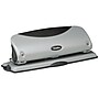 Swingline EasyView Desktop 3-Hole Punch, 12 Sheet Capacity, Silver/Black (74063)~#|#~sp69765097_sc7