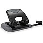 Swingline SmartTouch Low Force Handheld 2-Hole Punch, 20 Sheet Capacity, Black/Gray (74135)~#|#~sp69765193_sc7
