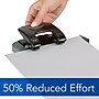 Swingline SmartTouch Low Force Handheld 2-Hole Punch, 20 Sheet Capacity, Black/Gray (74135)~#|#~sp69765215_sc7