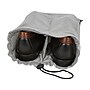 Travelon Polyester Shoe Bags, Gray, 2.25"H (22235-500)~#|#~sp69868343_sc7