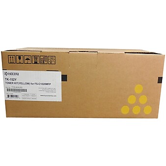 Kyocera TK-152Y Yellow Standard Yield Toner Cartridge