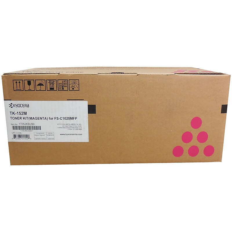 Kyocera TK-152 Magenta Standard Yield Toner Cartridge image 1