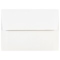 JAM PAPER Gummed A7 Invitation Envelopes, 5 1/4" x 7 1/4", White, 50/Pack (73767I)