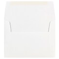 JAM PAPER Gummed A7 Invitation Envelopes, 5 1/4" x 7 1/4", White, 50/Pack (73767I)