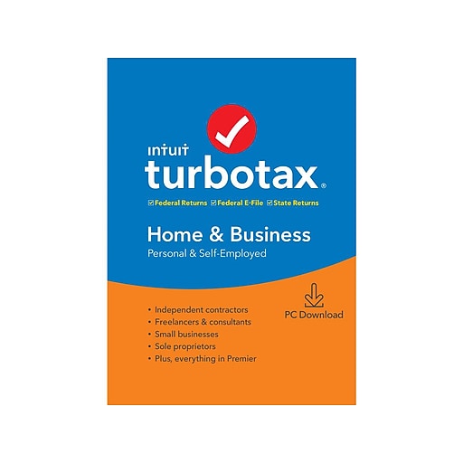 Shop Staples for Intuit TurboTax Home and Business Fed, EFile, and