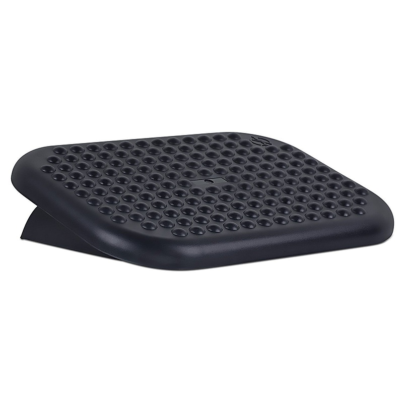 Mount-It! Tilt Adjustable Footrest, Black (MI-7802) image 1