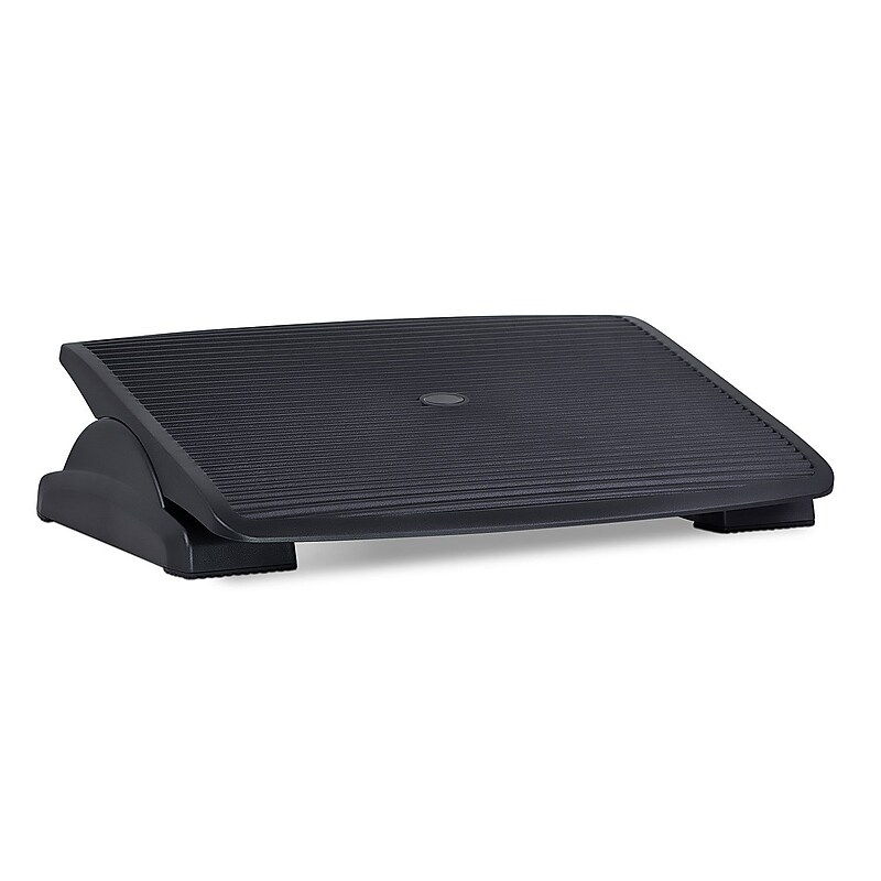 Mount-It! Tilt Adjustable Footrest, Black (MI-7804) image 1