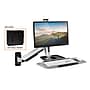 Mount-It! Sit Stand Wall Mount Workstation, Articulating Standing Desk for a Single Monitor, Floating Keyboard Tray (MI-7905)~#|#~sp7038274_sc7