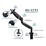 Mount-It! Height Adjustable Single Monitor Desk Mount Arm for 13"-32" Monitors (MI-1771B)~#|#~sp7038471_sc7