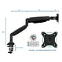 Mount-It! Height Adjustable Single Monitor Desk Mount Arm for 13"-32" Monitors (MI-1771B)~#|#~sp7038472_sc7