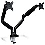 Mount-It! Height Adjustable Dual Monitor Desk Mount Arms for 13" to 32" Monitors, Black (MI-1772-BLACK)~#|#~sp7038474_sc7