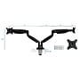 Mount-It! Height Adjustable Dual Monitor Desk Mount Arms for 13" to 32" Monitors, Black (MI-1772-BLACK)~#|#~sp7038478_sc7