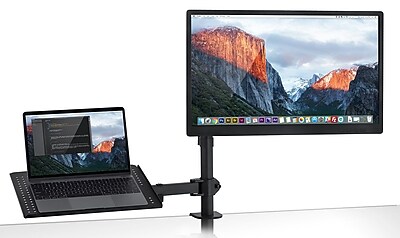 Mount-It! Laptop and Monitor Desk Mount MI-4352LTMN - Thumbnail 4