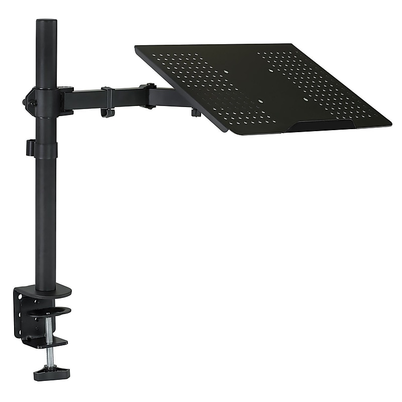 Mount-It! 19" x 19" Steel Mount Laptop Desk Stand for 17" Laptops, Black (MI-4352LT) image 1