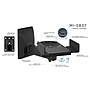 Mount-It! Speaker Wall Mounts with Sliding Clamps, Black, 2/Pack (MI-SB37)~#|#~sp7038527_sc7