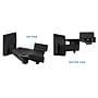 Mount-It! Speaker Wall Mounts with Sliding Clamps, Black, 2/Pack (MI-SB37)~#|#~sp7038529_sc7