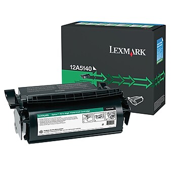 Lexmark 12A5140 Black Standard Yield Toner Cartridge